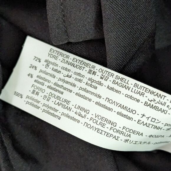 Zara Women's Stretch Bodycon Cut Out Twist Shoulder Side Cinch Mini Dress Sz S - Picture 14 of 14